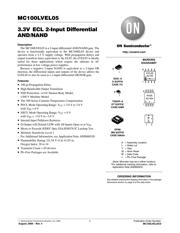 MC100EL05DG datasheet.datasheet_page 1