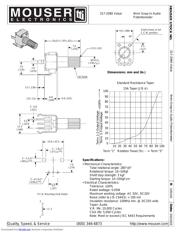 RV09A-40-20K-A14 数据规格书 1