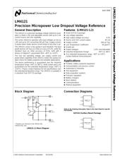 LM4121IM5-ADJ/NOPB 数据规格书 1