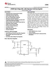 LM2695MHX/NOPB datasheet.datasheet_page 1