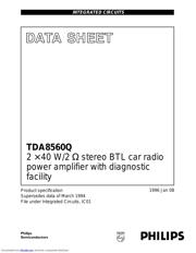 TDA8560 datasheet.datasheet_page 1