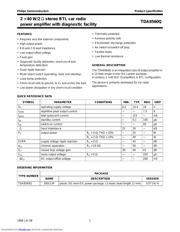 TDA8560 datasheet.datasheet_page 2