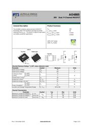 AO4805 datasheet.datasheet_page 1