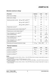 ZXMP7A17KTC datasheet.datasheet_page 2
