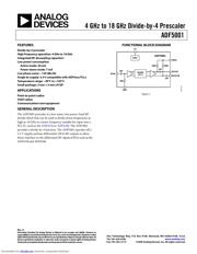 ADF5001 datasheet.datasheet_page 1