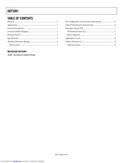 ADF5001 datasheet.datasheet_page 2