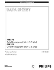 N74F573D,602 datasheet.datasheet_page 1