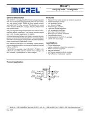 MIC5211-LXYM6 TR datasheet.datasheet_page 1