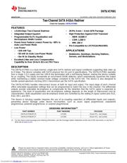 SN75LVCP601 datasheet.datasheet_page 1