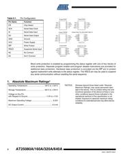 AT25160A-10PU-1.8 datasheet.datasheet_page 2