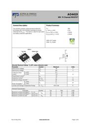 AO4419 datasheet.datasheet_page 1