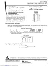 SN74ACT08IDREP 数据规格书 1