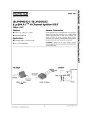 ISL9V5045S3S 数据规格书 1