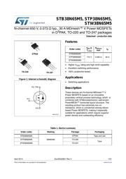 STW38N65M5 datasheet.datasheet_page 1