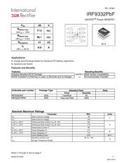 IRF9332PBF datasheet.datasheet_page 1