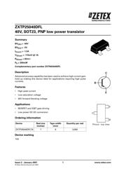 ZXTP25040DFLTA datasheet.datasheet_page 1