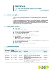 74LVT245DB,118 datasheet.datasheet_page 1