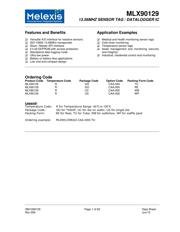 MLX90129RGO-CAA-000-RE Datenblatt PDF