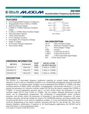 DS1085Z-10+ datasheet.datasheet_page 1