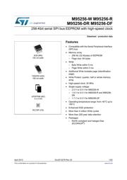 M95256-RDW6TP datasheet.datasheet_page 1