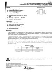 TLV5624CD 数据规格书 1