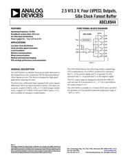 ADCLK944BCPZ-WP datasheet.datasheet_page 1