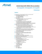 ATXMEGA32E5-M4U Datenblatt PDF