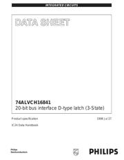 74ALVCH16841DGGS datasheet.datasheet_page 2