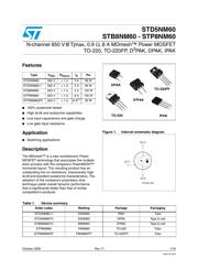 STP8NM60 Datenblatt PDF