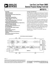 AD73311LARS datasheet.datasheet_page 1