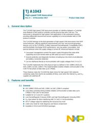 TJA1043T/1J datasheet.datasheet_page 1