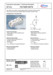 FD150R12RT4 datasheet.datasheet_page 1