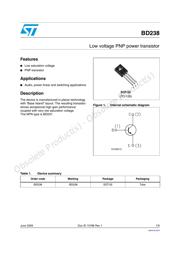 BD238 数据规格书 1