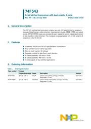 N74F543DB datasheet.datasheet_page 1