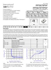 IRF6678TR1PBF datasheet.datasheet_page 1