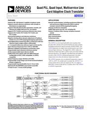 AD9554R/PCBZ datasheet.datasheet_page 1