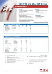 SCA1000 datasheet.datasheet_page 1