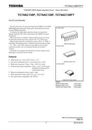 TC74AC138P datasheet.datasheet_page 1