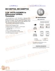 MC100EPT20 datasheet.datasheet_page 1