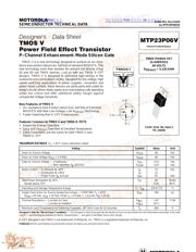 MTP23P06V datasheet.datasheet_page 1