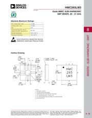 HMC265LM3 datasheet.datasheet_page 4