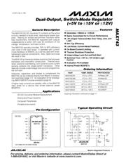 MAX743CPE+ Datenblatt PDF