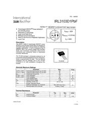 IRL3103D1PBF datasheet.datasheet_page 1