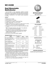 MC14528BDR2G Datenblatt PDF