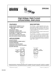 OPA544T-1 datasheet.datasheet_page 1