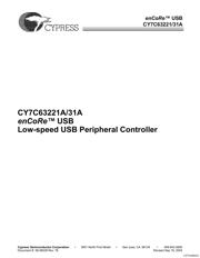 CY7C63221A-PXC datasheet.datasheet_page 1