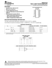 SN74ALVC10PWRG4 datasheet.datasheet_page 1