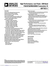 ADF7023-J datasheet.datasheet_page 1