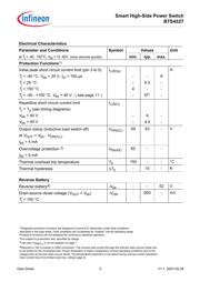 BTS452TATMA1 datasheet.datasheet_page 5