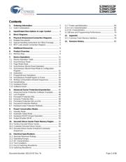 S29WS256P0SBFW000 datasheet.datasheet_page 2